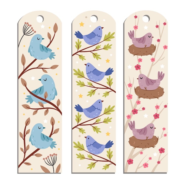 hand-drawn-flat-design-bookmark-set_23-2149342940