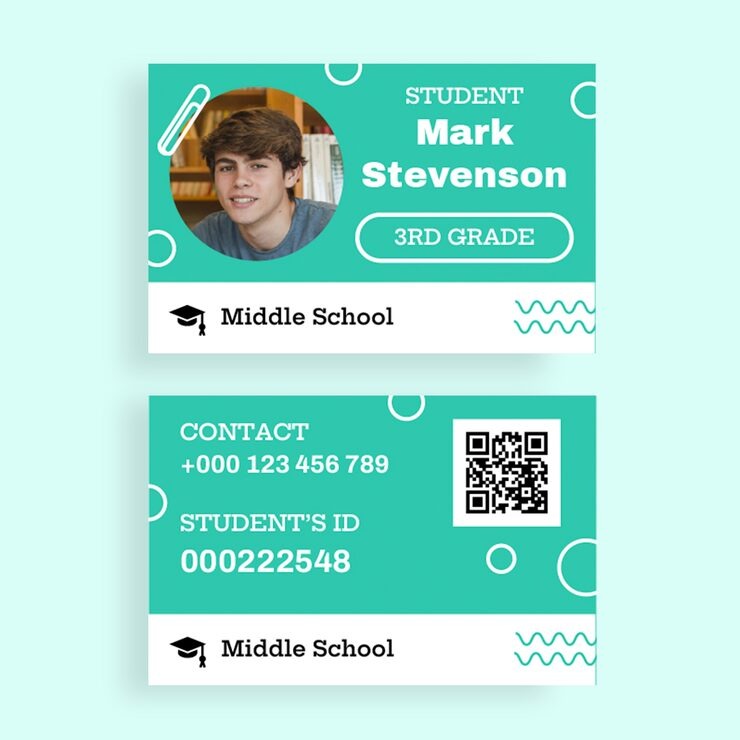student-id-card-template-design_742173-21825