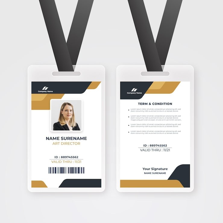 employee-id-card-template-with-minimal-shapes_23-2148650978