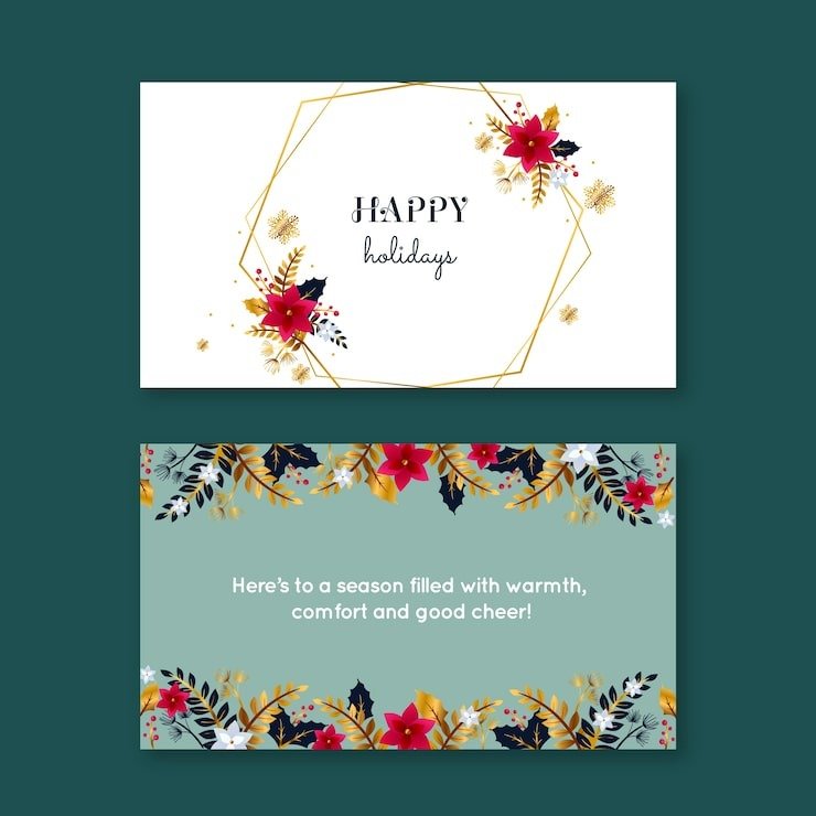 gradient-business-christmas-cards-set_23-2149176945