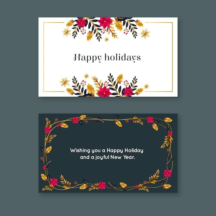 gradient-business-christmas-cards-set_23-2149176947